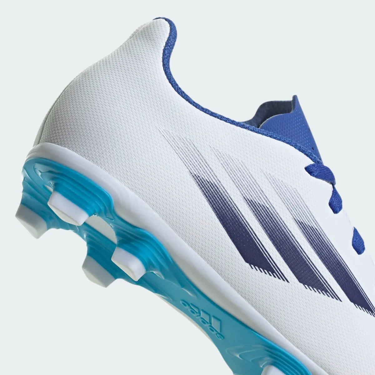 adidas Kids X Speedflow .4 FxG - White-Indigo-Sky Rush (Detail 1)