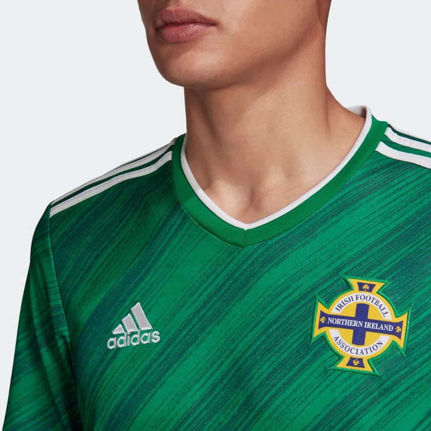 adidas 2020-21 Northern Ireland Home Jersey - Green