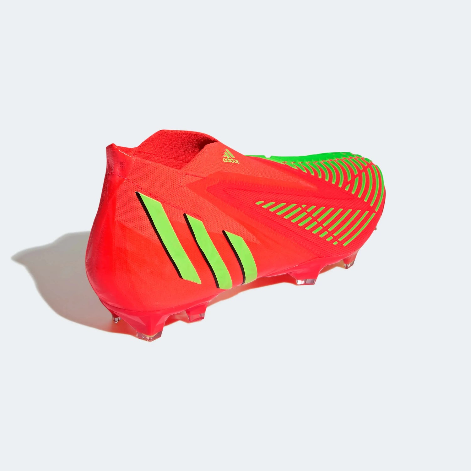 adidas Predator Edge + FG - Solar Red-Solar Green (Diagonal 2)