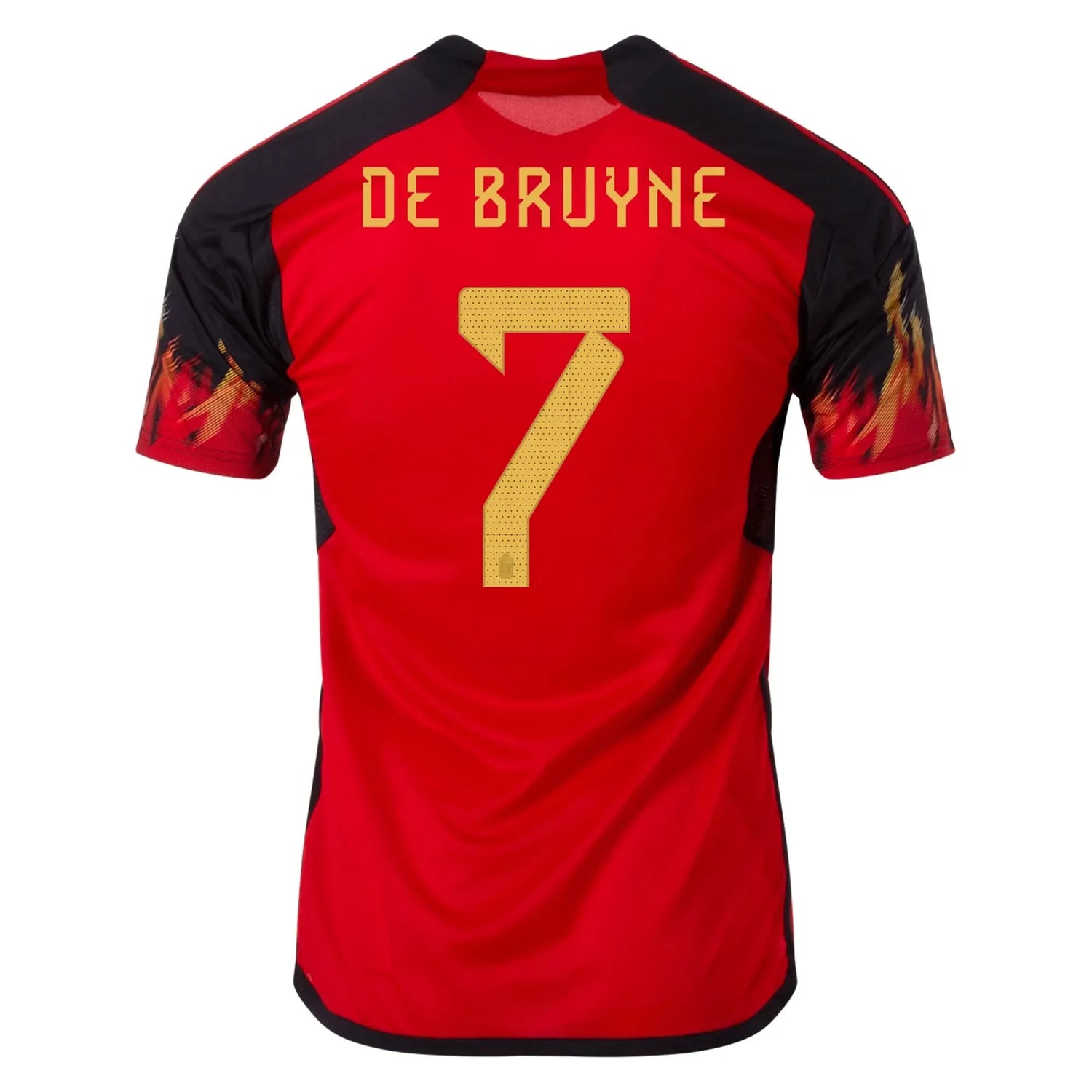 adidas 2022-23 Belgium Youth Home Jersey - Red-Black