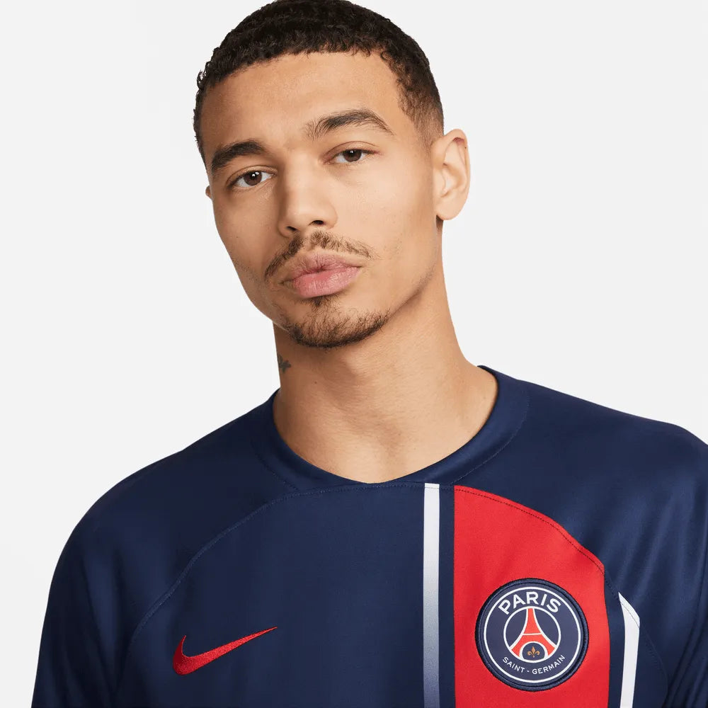 Nike 2023-24 PSG Men's Stadium Home Jersey (Detail 1)