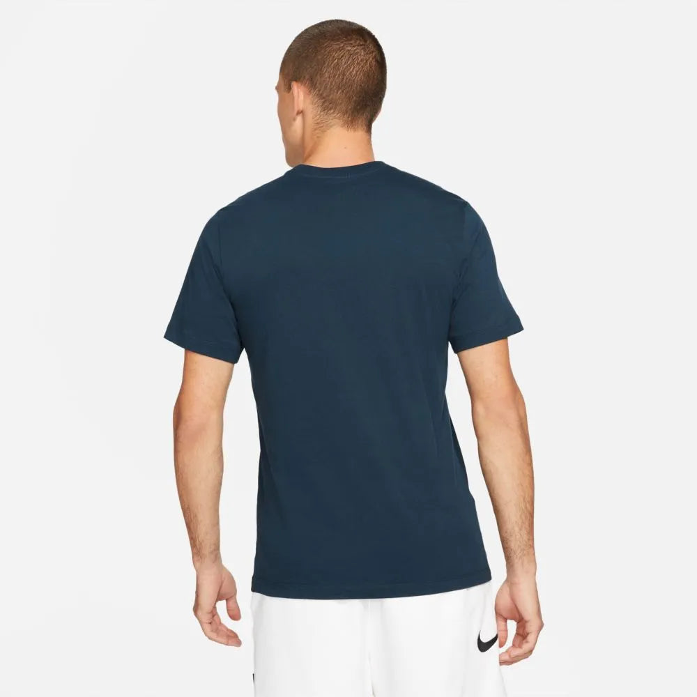 Nike 2021-22 Club America Voice Tee - Navy (Model - Back)