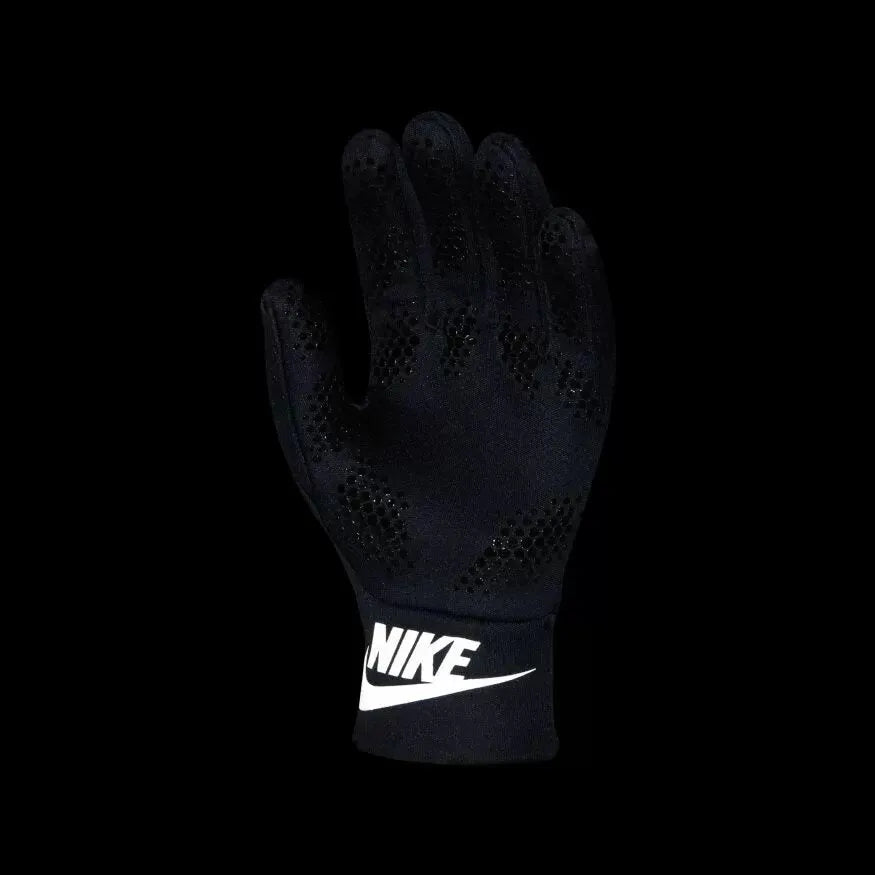 Nike Youth Air Max Hyperwarm Field Player Gloves - Black (Back - No Light)