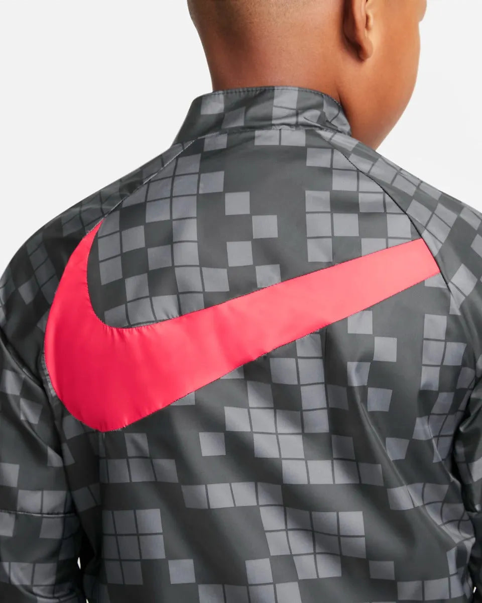 Nike 2022 PSG Youth Academy AWF Jacket - Grey-Red (Detail 2)