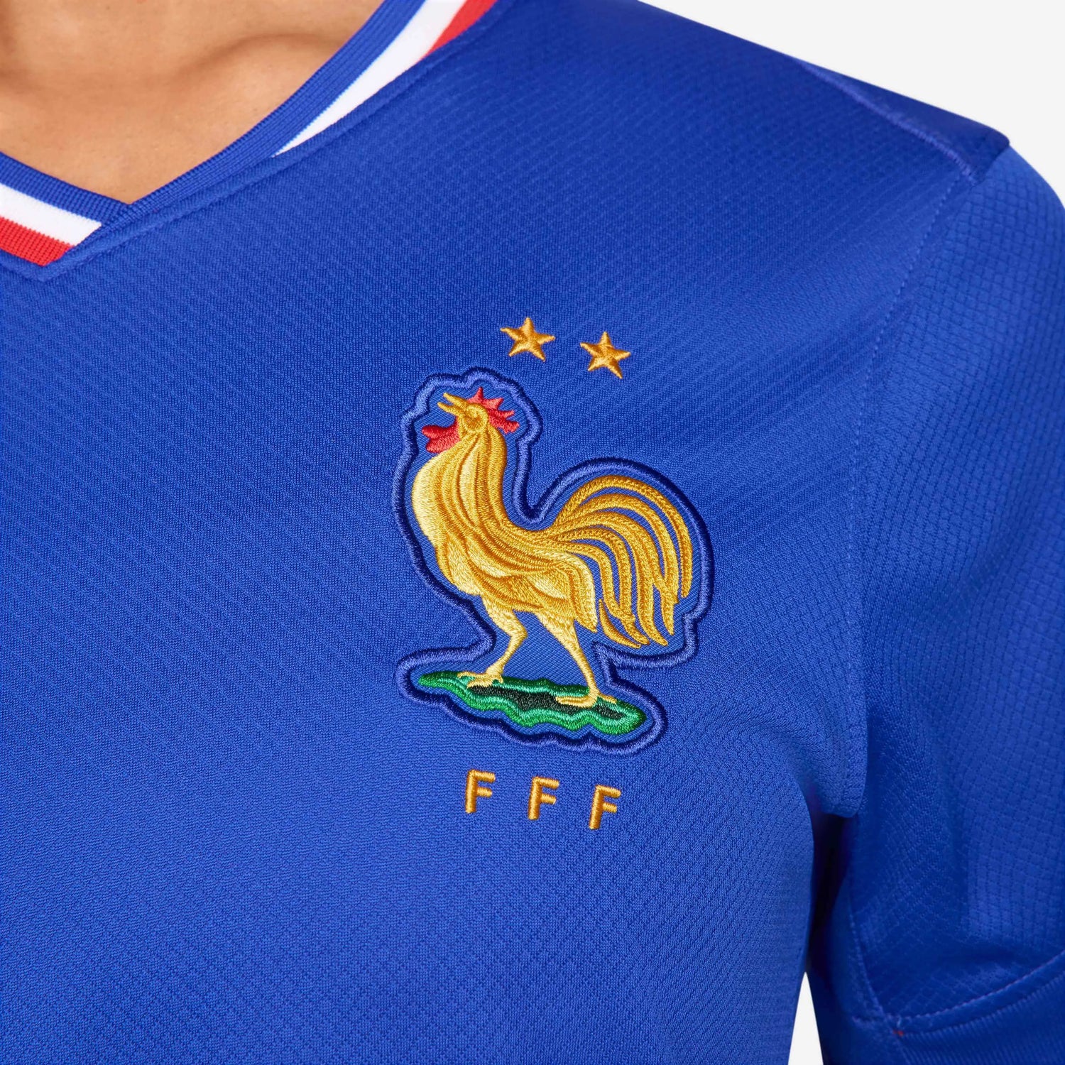 Nike 2024-25 France Women's Stadium Home Jersey (Detail 2)