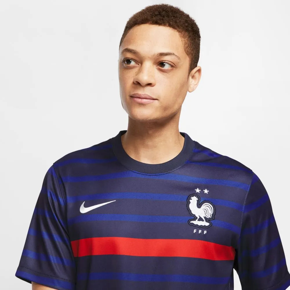 Nike 2020-21 France Home Jersey - Blue-Red