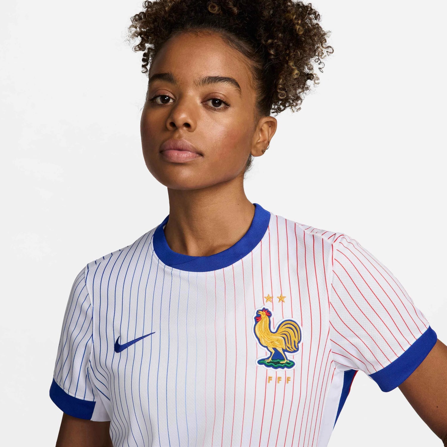 Nike 20024-25 France Women's Stadium Away Jersey (Detail 1)