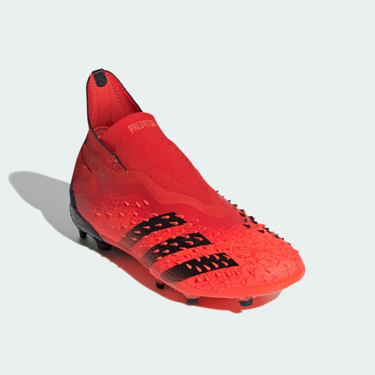 Adidas JR Predator Freak + FG - Red-Black (Diagonal 1)