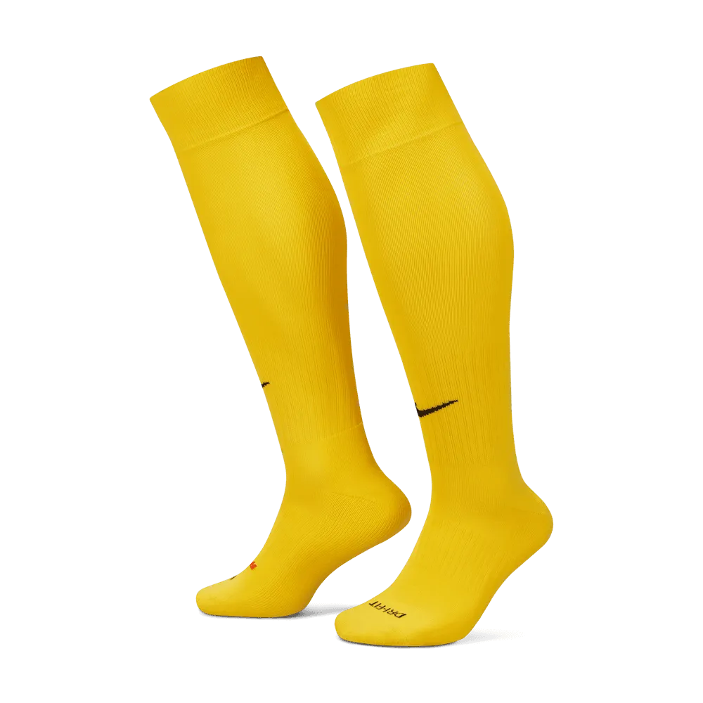 Nike Classic Knee-High Socks Tour Yellow (Pair - Lateral)