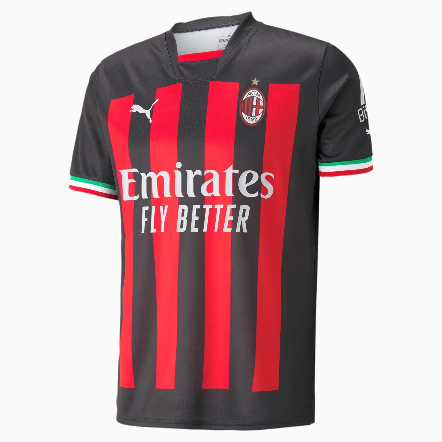 Puma 2022-23 AC Milan Home Jersey Red-Black