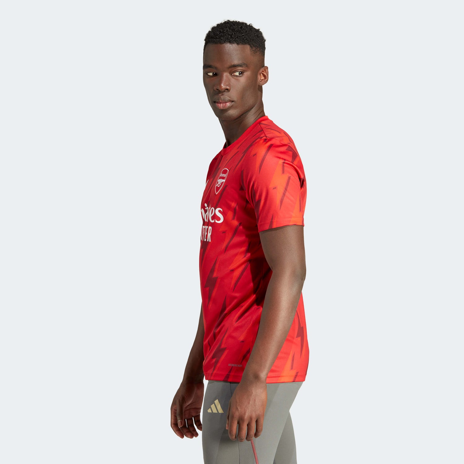 : adidas Men's Soccer Arsenal 23/24 Pre-Match Jersey (as1, Alpha,  s, Regular, Regular) Red : Sports & Outdoors