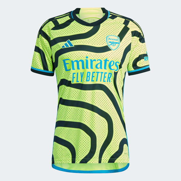 Black adidas Arsenal FC 2023/24 Match Away Shirt