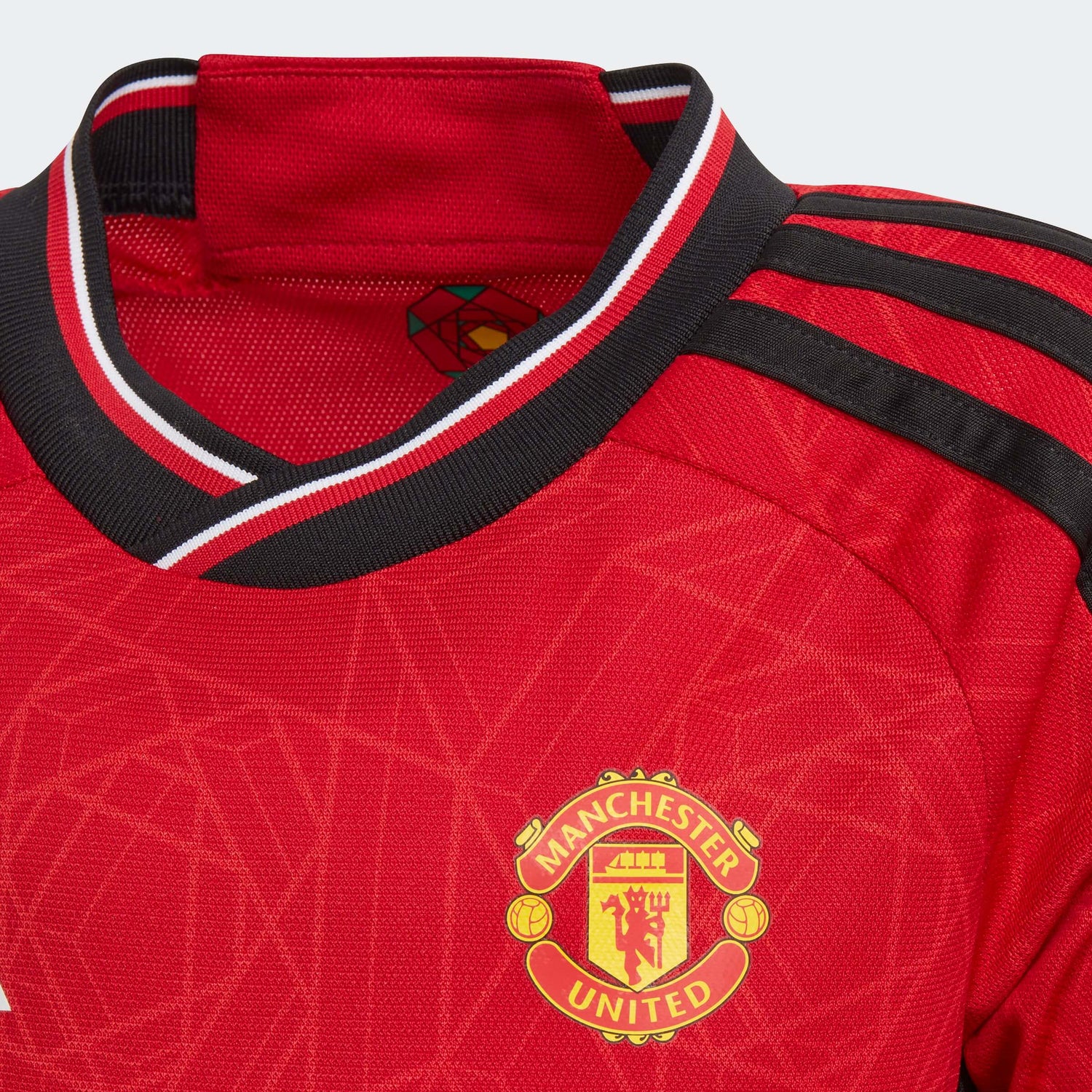 adidas 2023-24 Manchester United Toddlers Home Mini Kit (Detail 1)