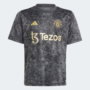 adidas 2023-24 Manchester United Youth SR Pre-Match Jersey (Front)