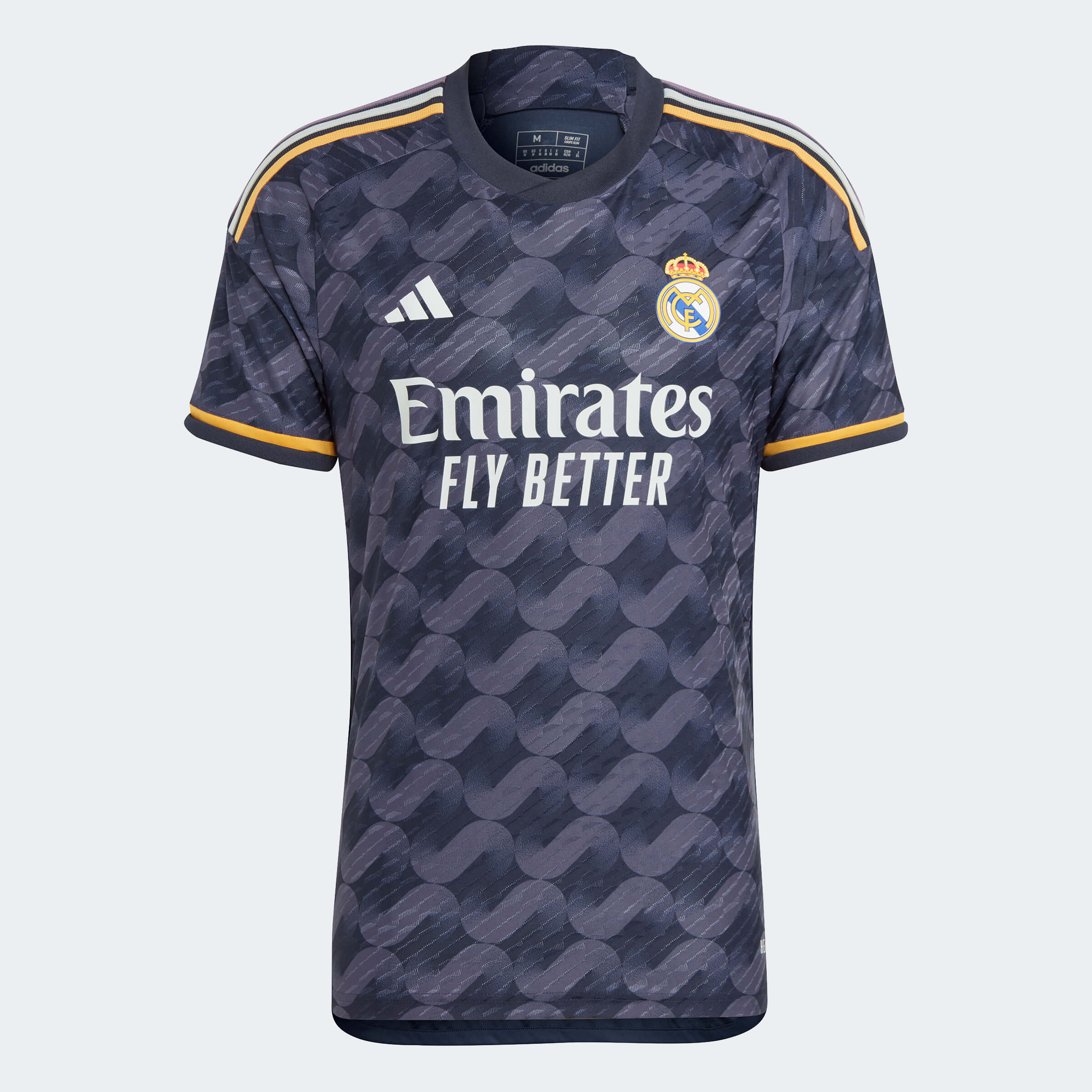 adidas 2023-24 Real Madrid Men's Authentic Away Jersey