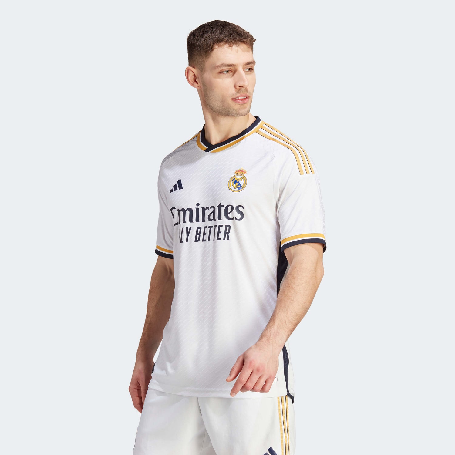Real Madrid adidas Home Shirt 2023-24 with Vini Jr. 7 printing