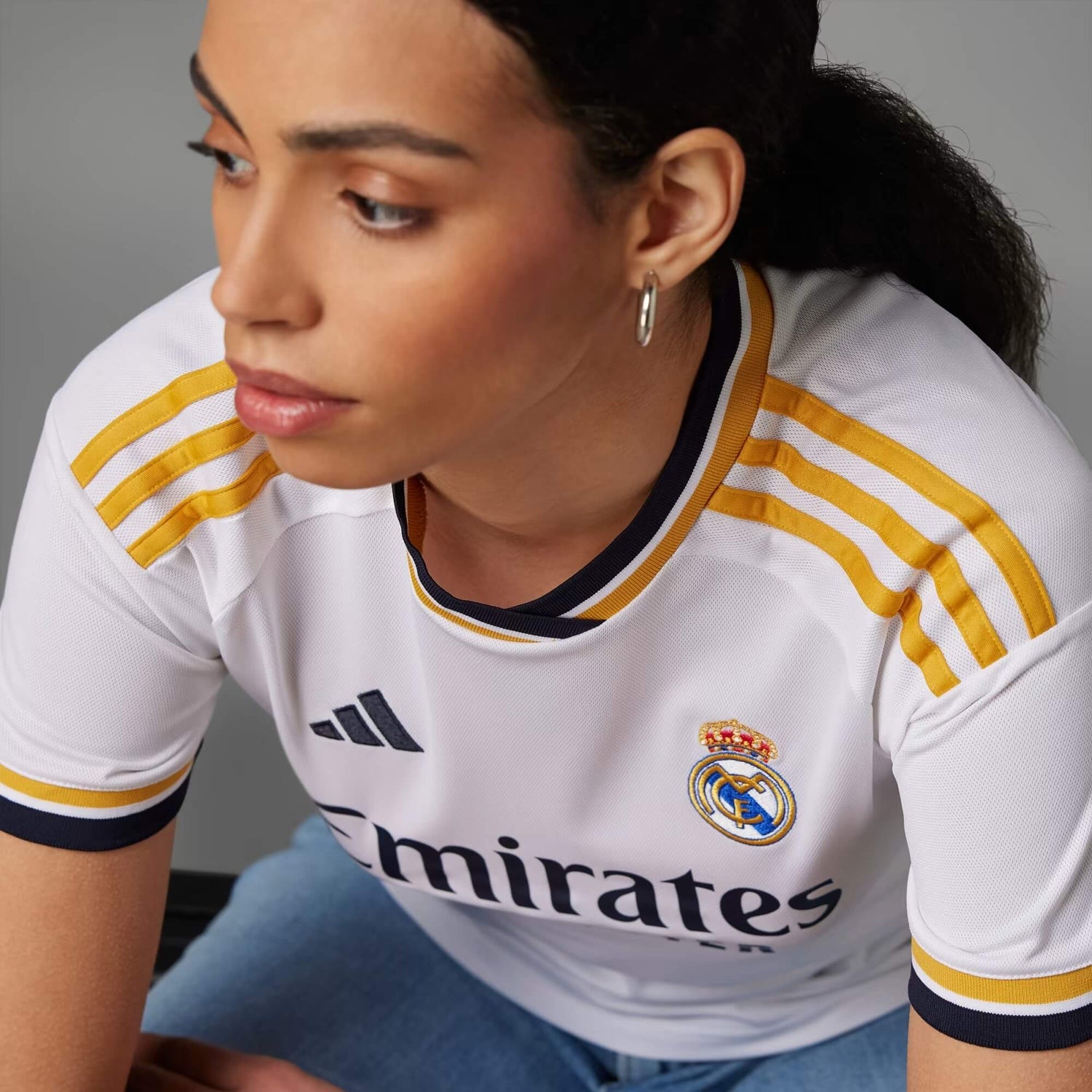 Real Madrid and adidas 2023-24 second jersey on sale now