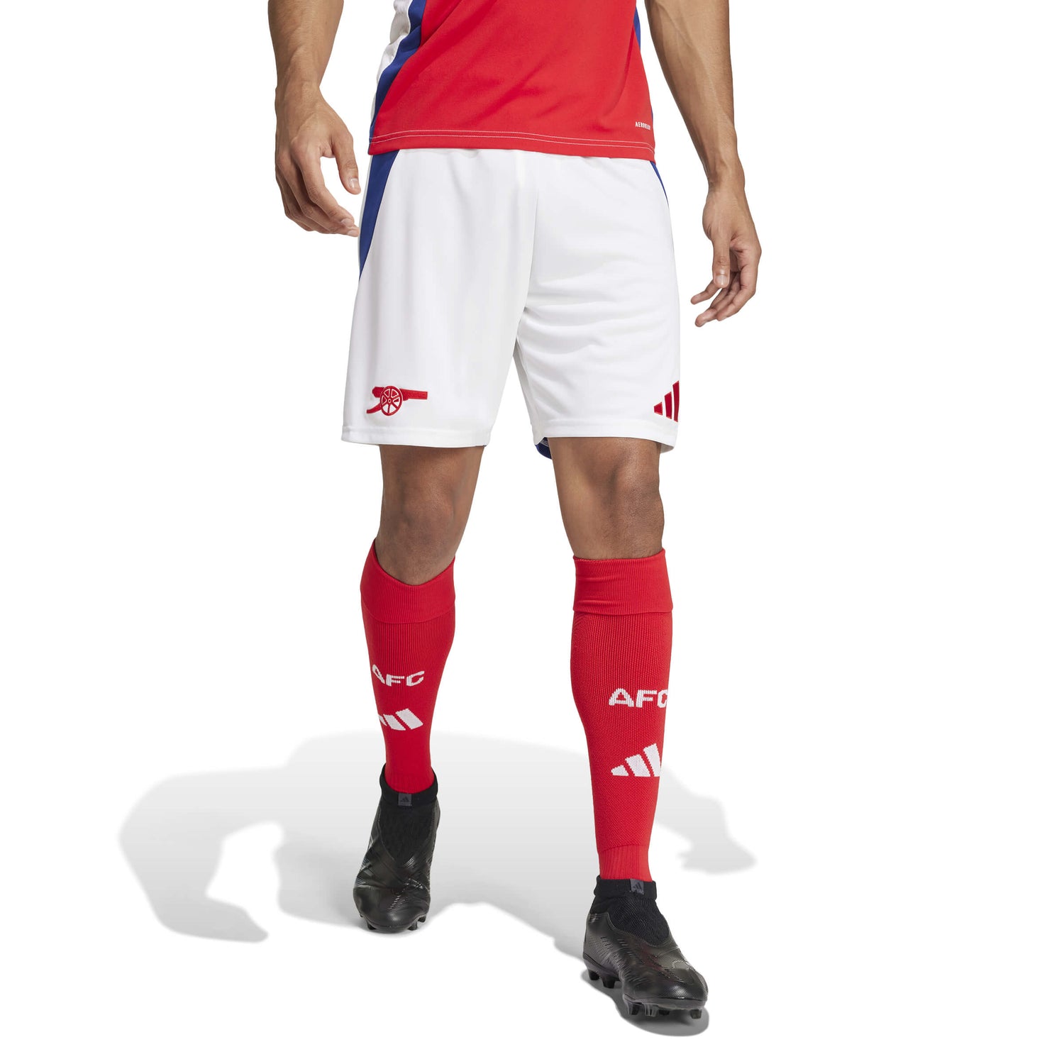 adidas 2024-25 Arsenal Men's Stadium Home Shorts (Model - Front)
