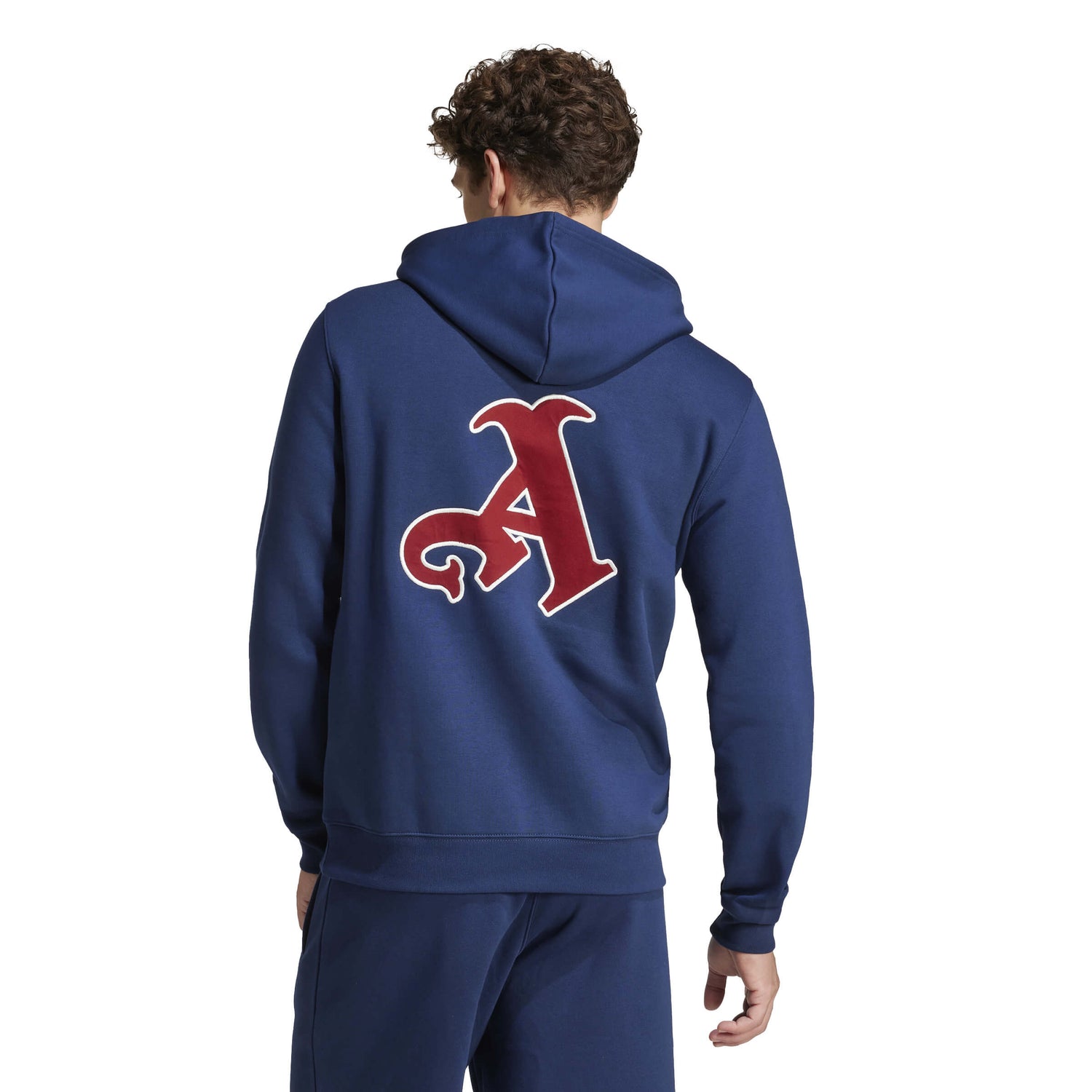 adidas 2024-25 Arsenal Men's VRCT Hoodie (Model - Back)