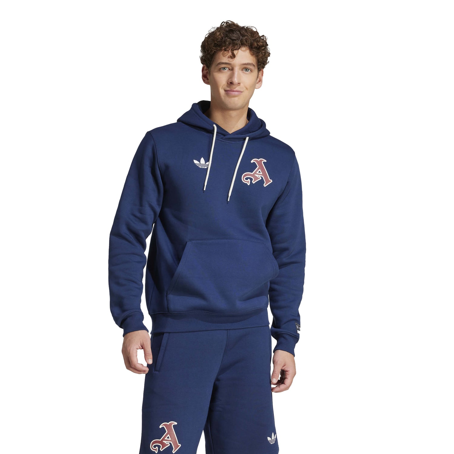 adidas 2024-25 Arsenal Men's VRCT Hoodie (Model - Front)