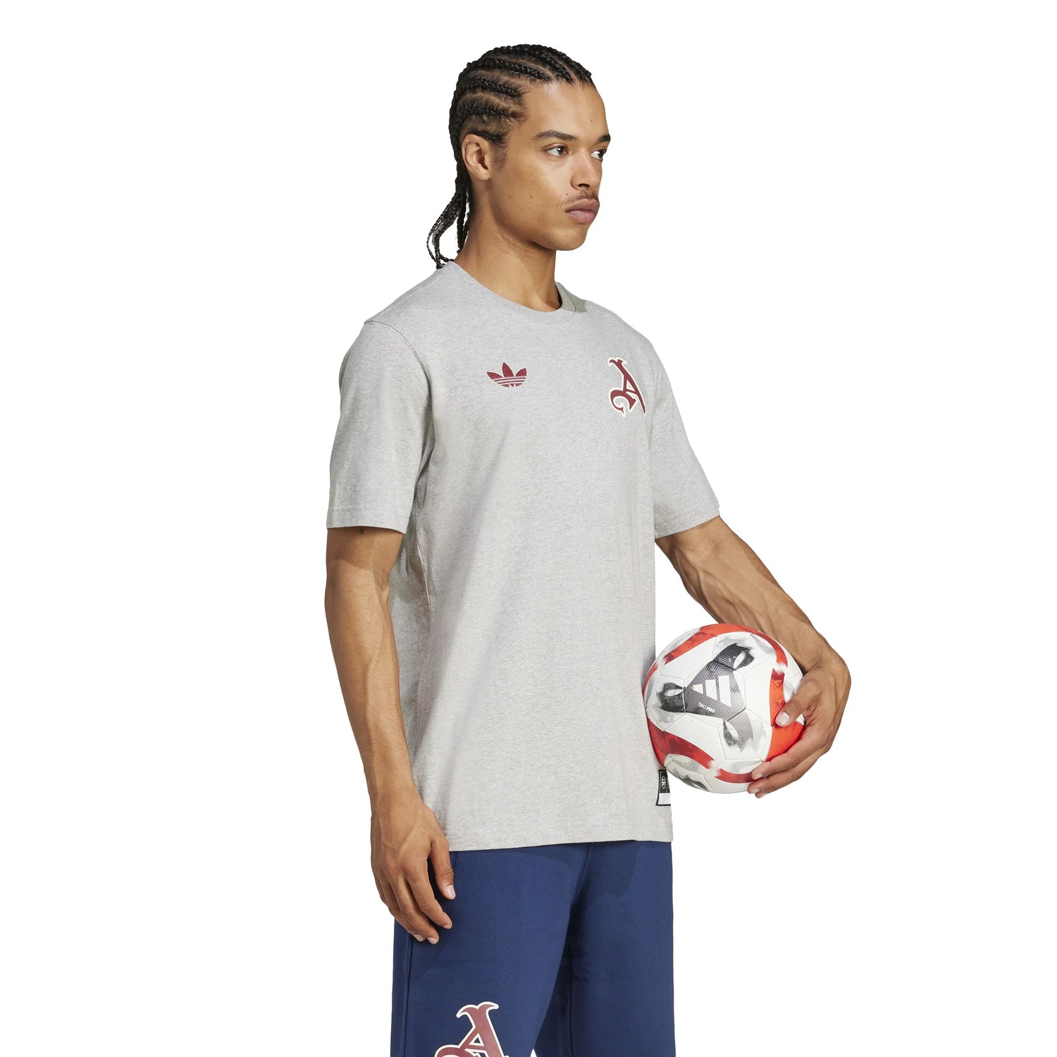 adidas 2024-25 Arsenal Men's VRCT Tee (Model - Side)