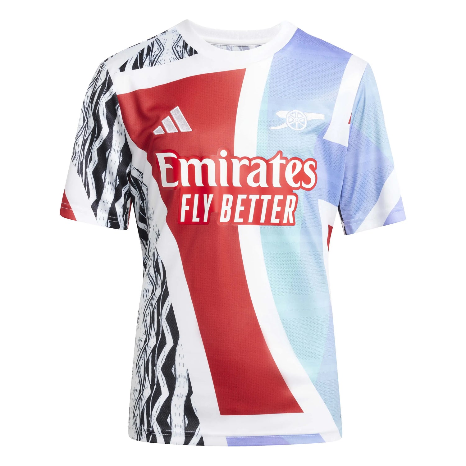 adidas 2024-25 Arsenal Youth Pre-Match Jersey (Front)