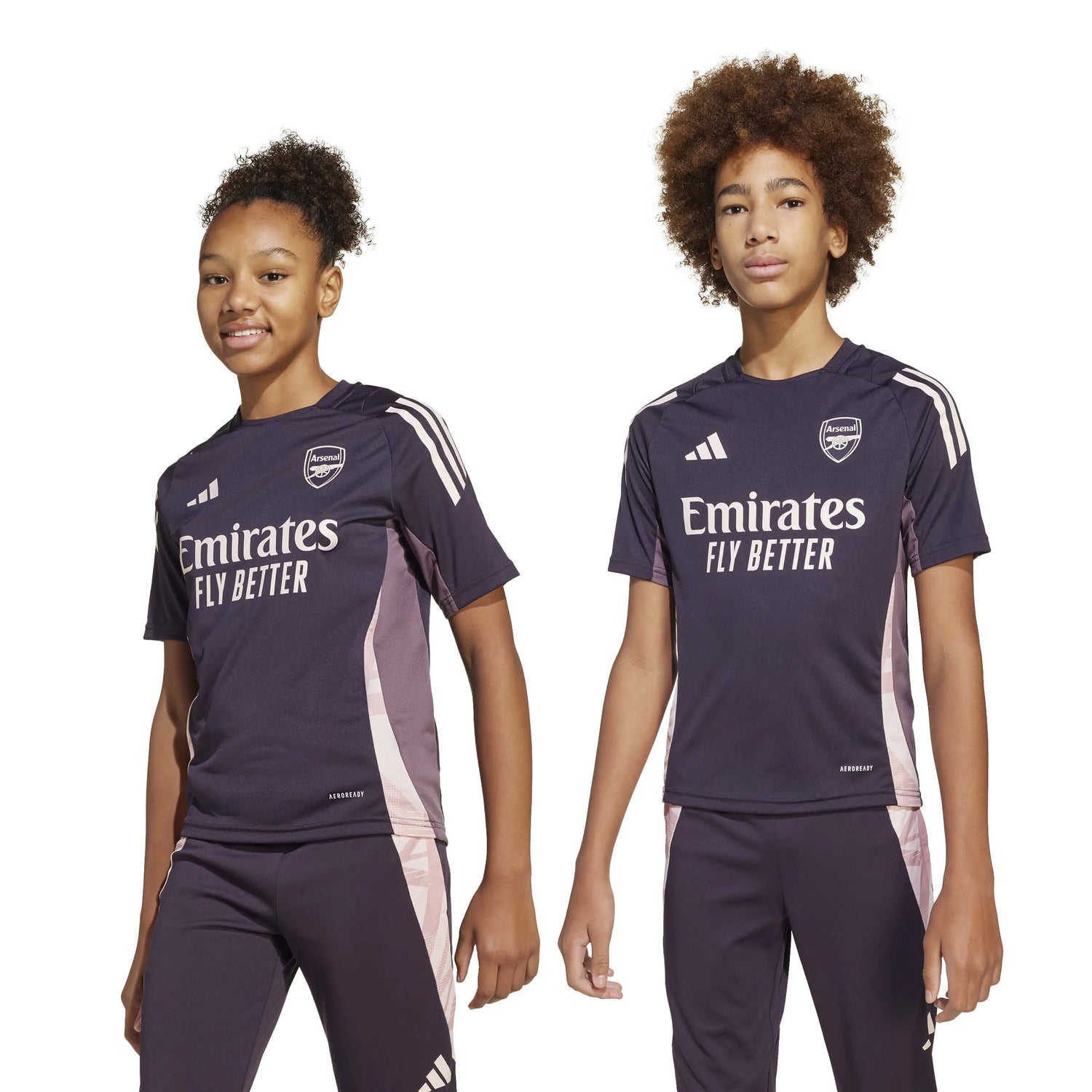 adidas 2024-25 Arsenal Youth Training Jersey (Models - Front)