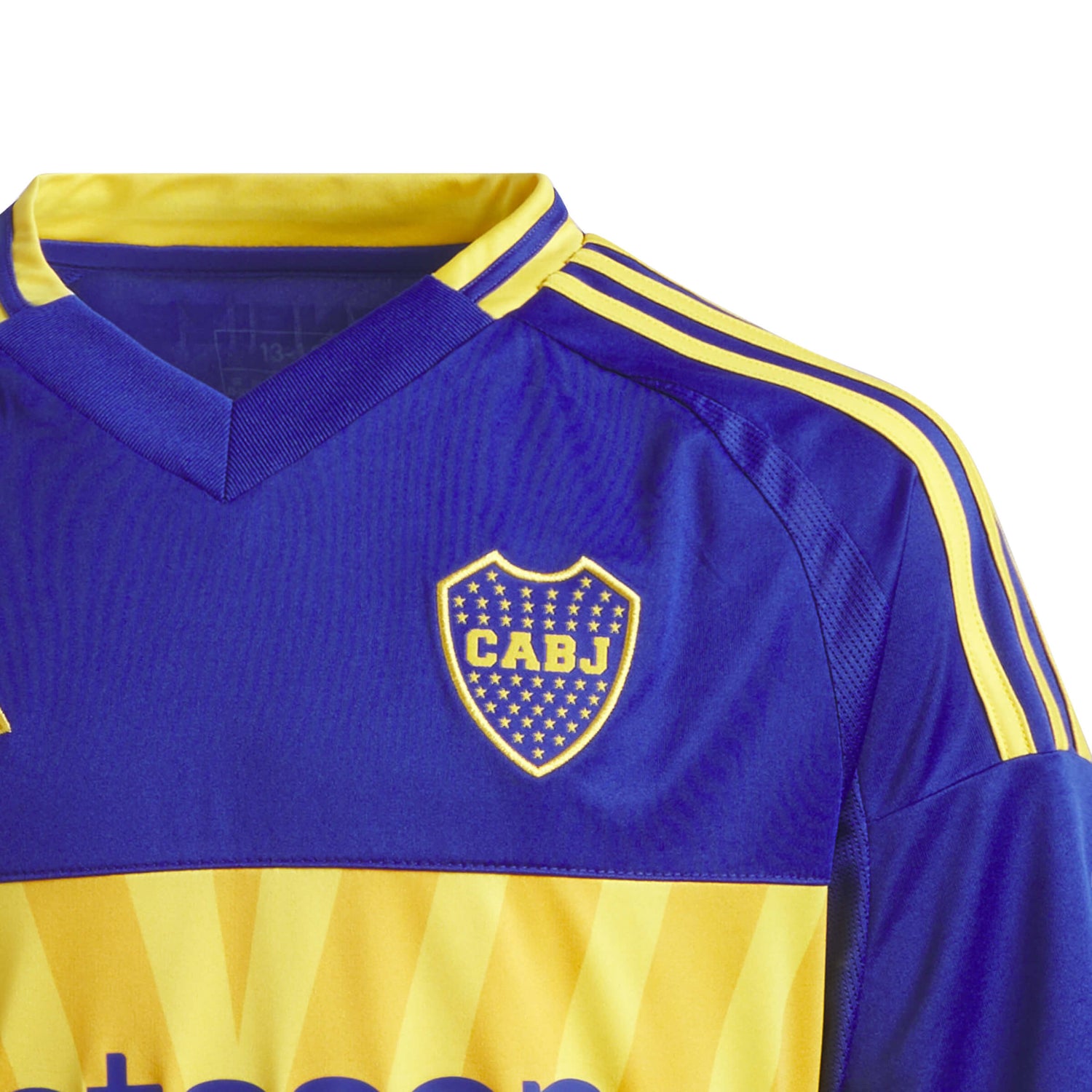 adidas 2024-25 Boca Juniors Youth Stadium Home Jersey (Detail 1)