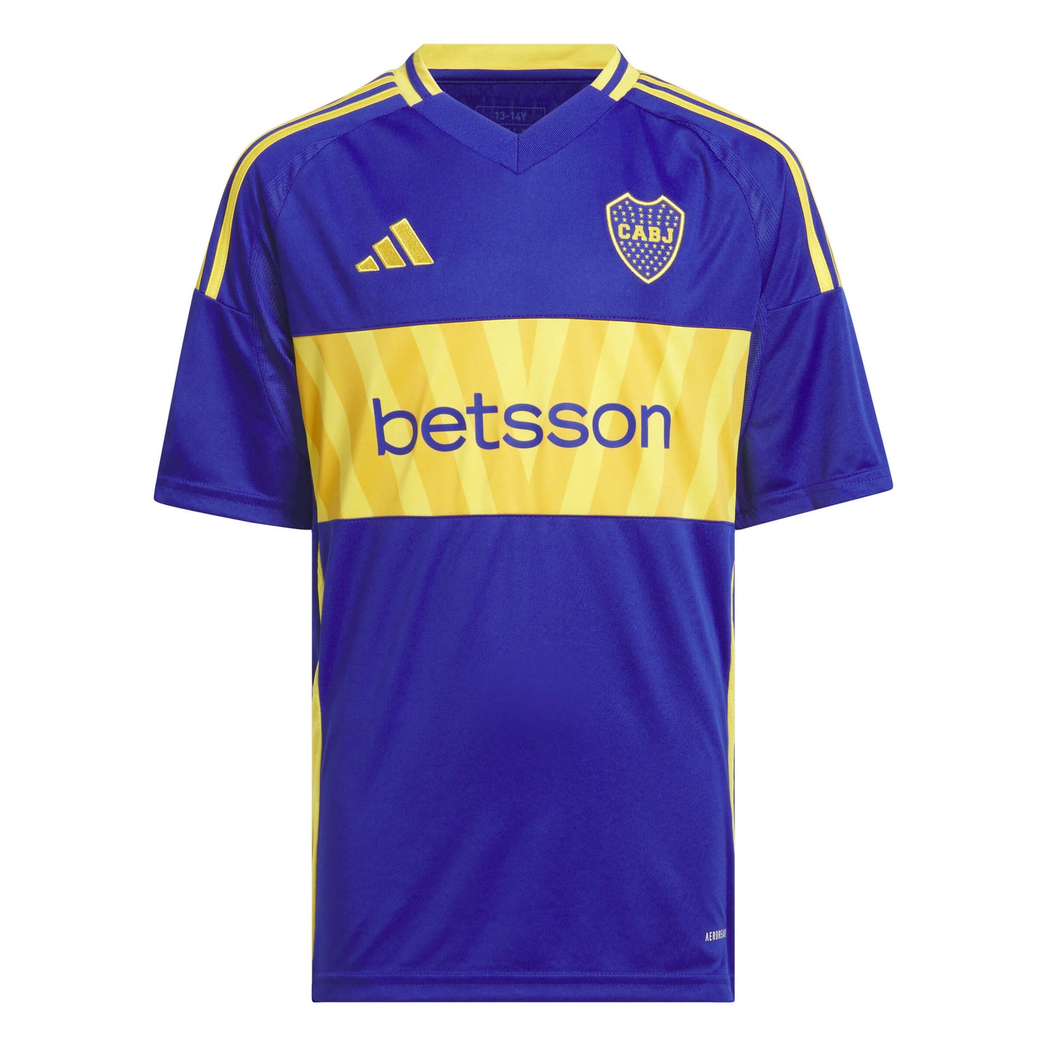 adidas 2024-25 Boca Juniors Youth Stadium Home Jersey (Front)