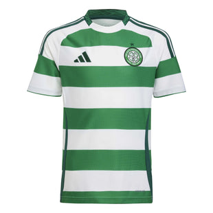 adidas 2024-25 Celtic Youth Stadium Home Jersey (Front)