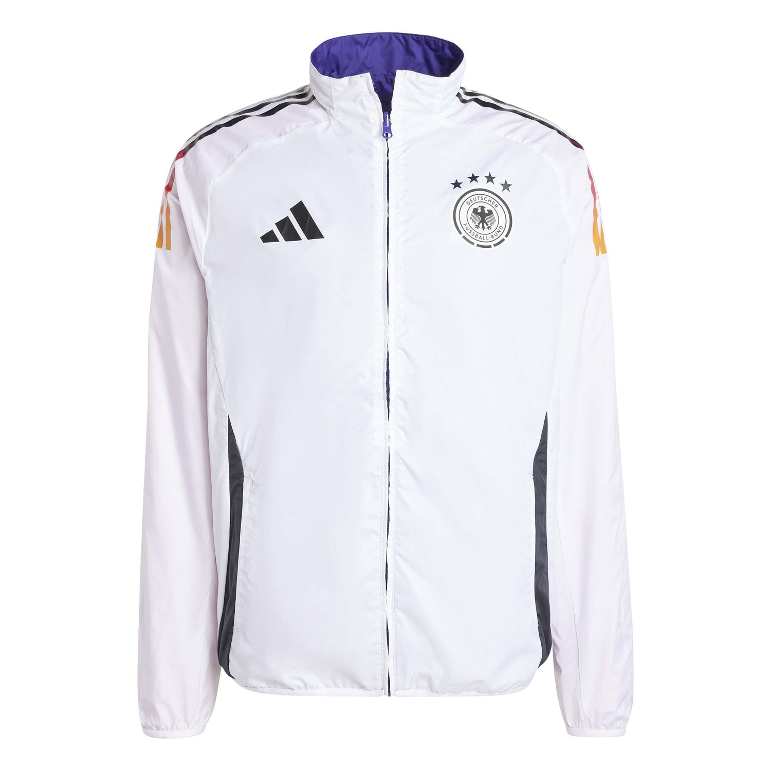 adidas 2024-25 Germany Men's Anthem Jacket (Front - Reverse)