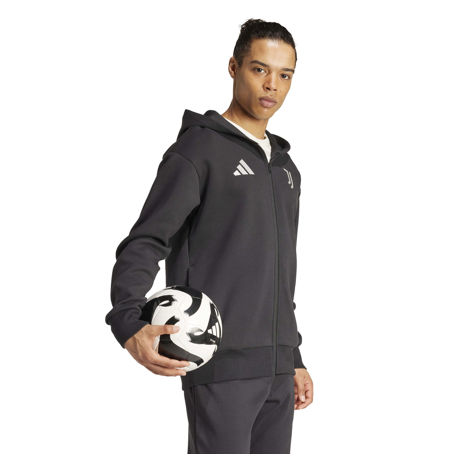 adidas 2024-25 Juventus Men's Anthem Jacket (Model - Side)