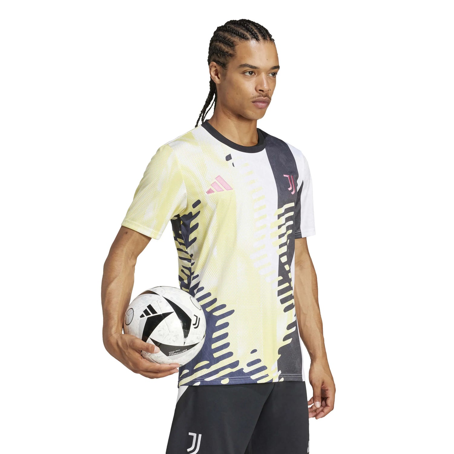 adidas 2024-25 Juventus Men's Pre-Match (Model - Side)