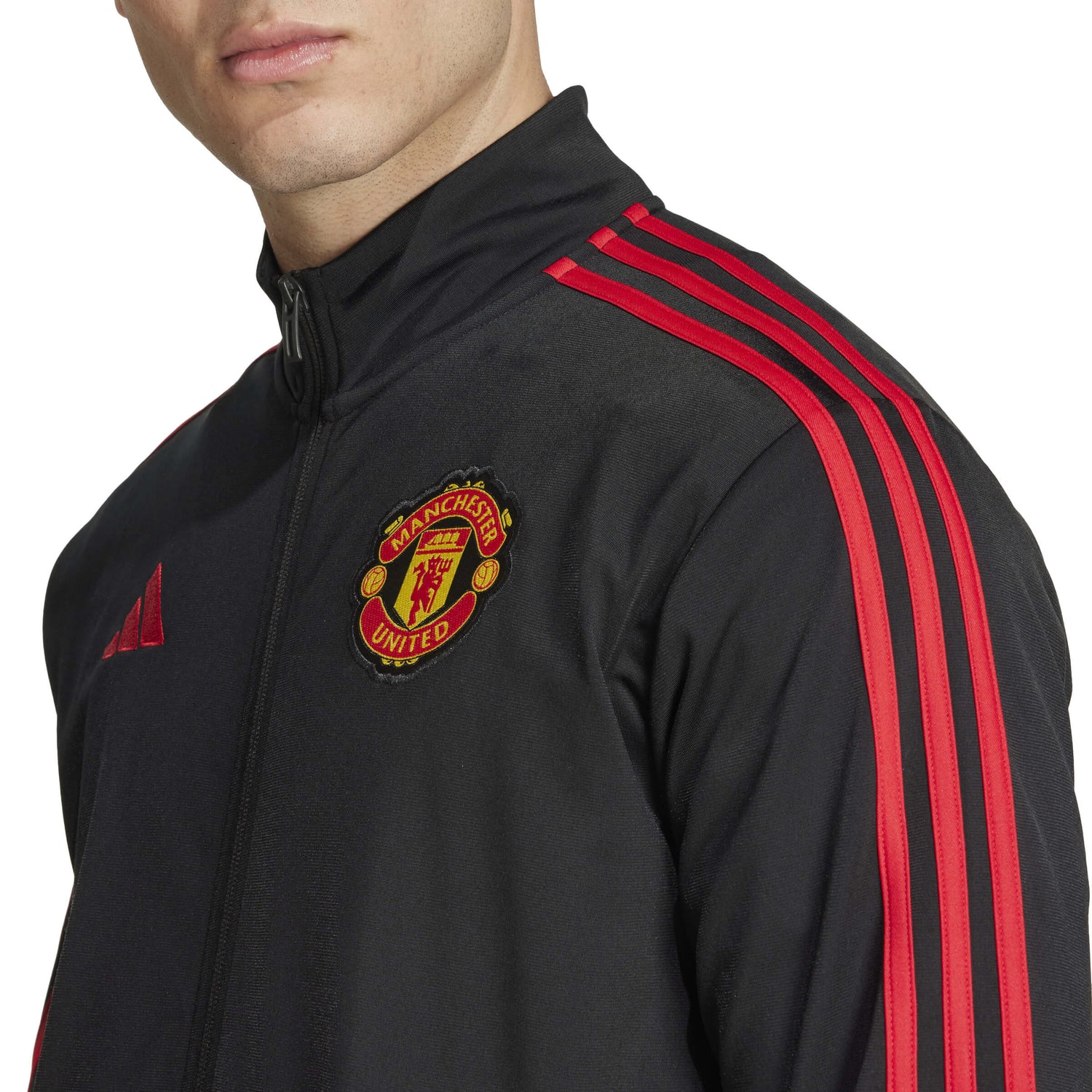 adidas 2024-25 Manchester United Men's DNA Track Top (Detail 1)