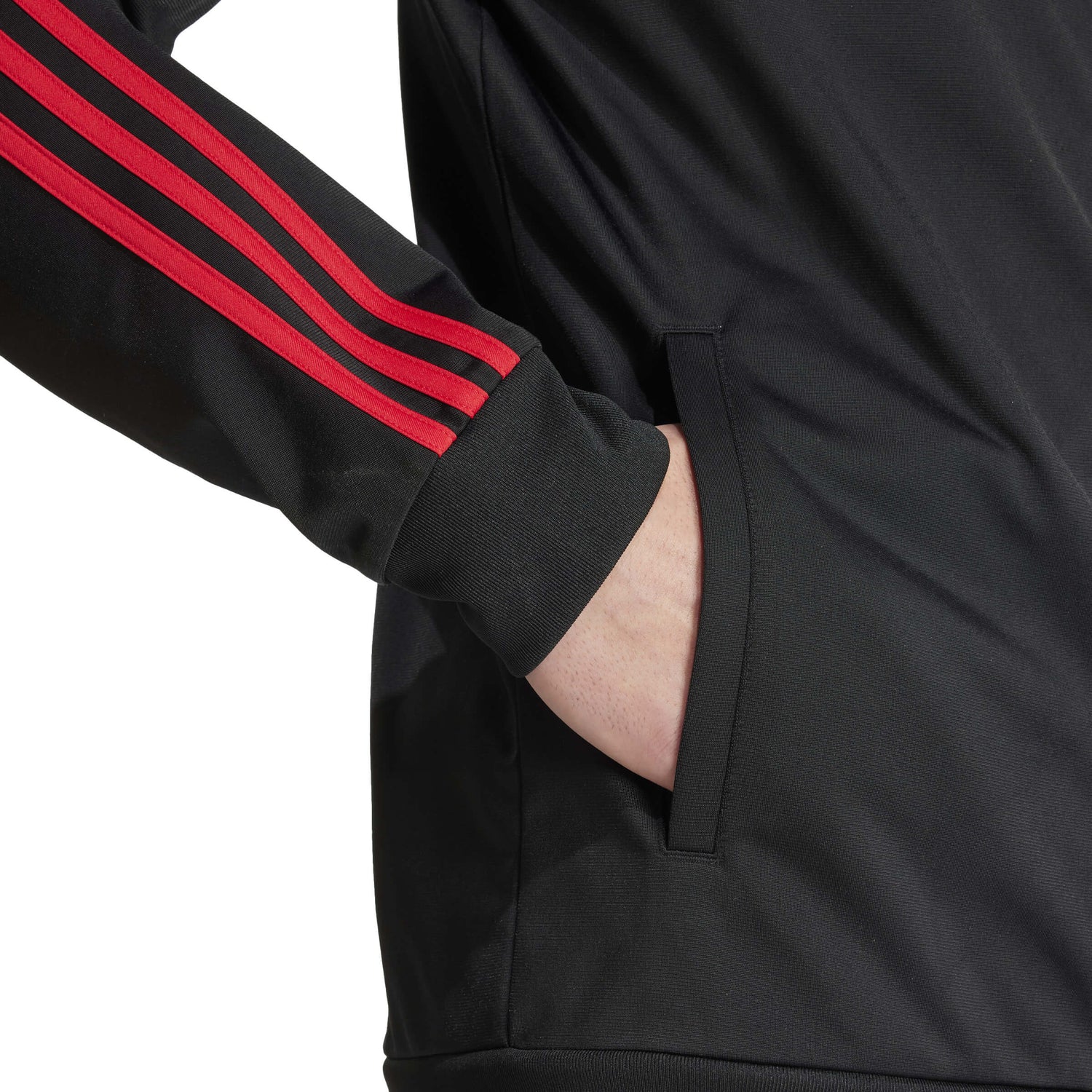 adidas 2024-25 Manchester United Men's DNA Track Top (Detail 2)