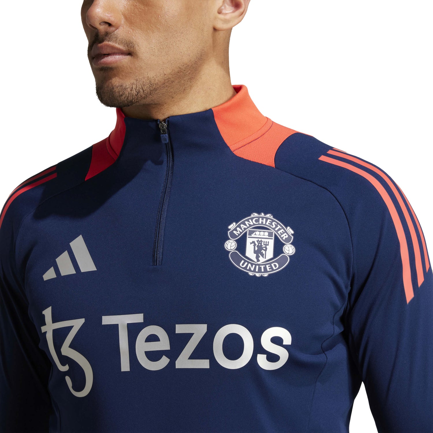 adidas 2024-25 Manchester United Men's Training Top (Detail 1)