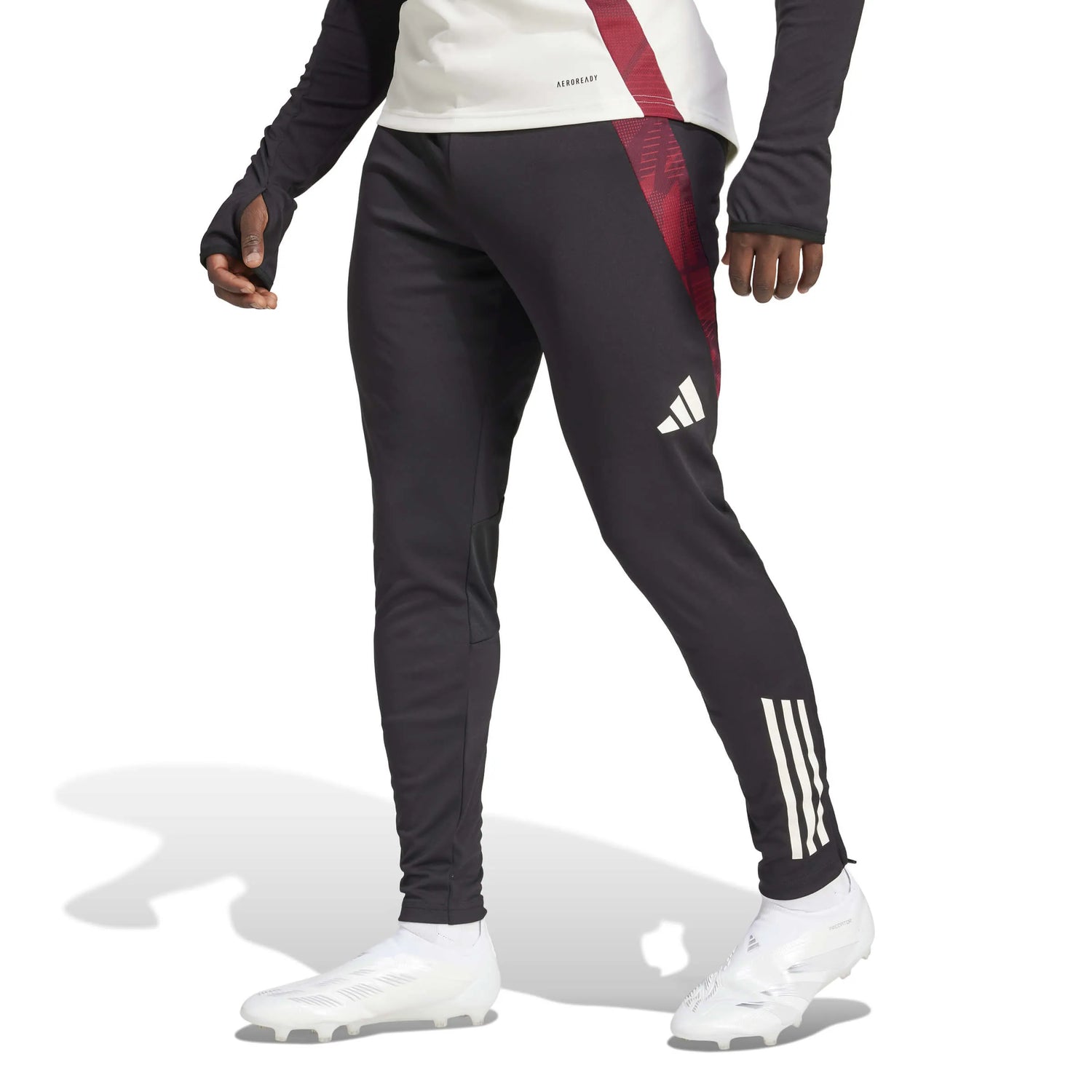 adidas 2024-25 Manchester United Mens Track Pants (Model - Front)