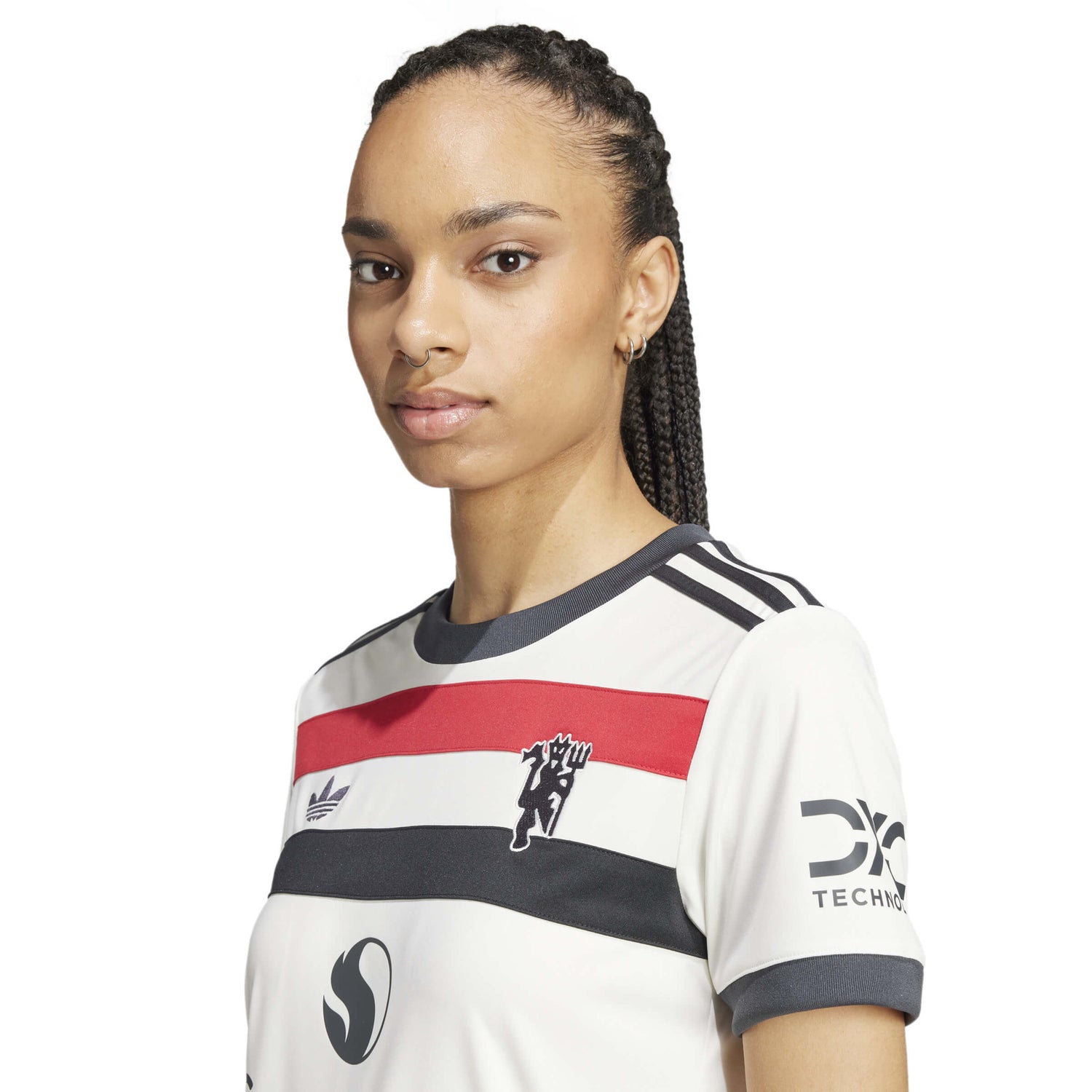 adidas 2024-25 Manchester United Women's Stadium Third Jersey (Detail 1)