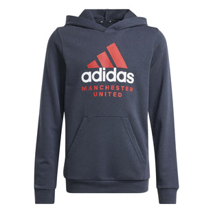 adidas 2024-25 Manchester United Youth Hoodie (Front)