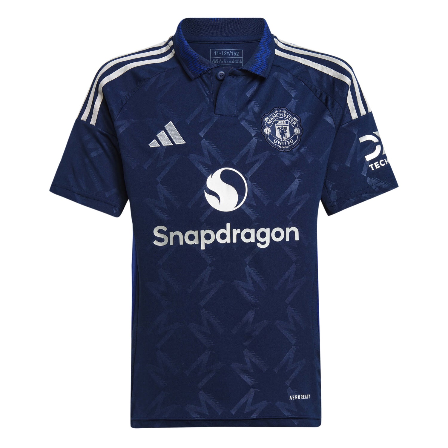 adidas 2024-25 Manchester United Youth Stadium Away Jersey (Front)