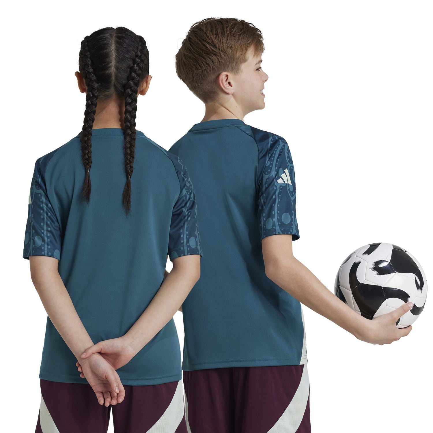 adidas 2024-25 Mexico Youth Pre-Match Jersey (Models - Back)