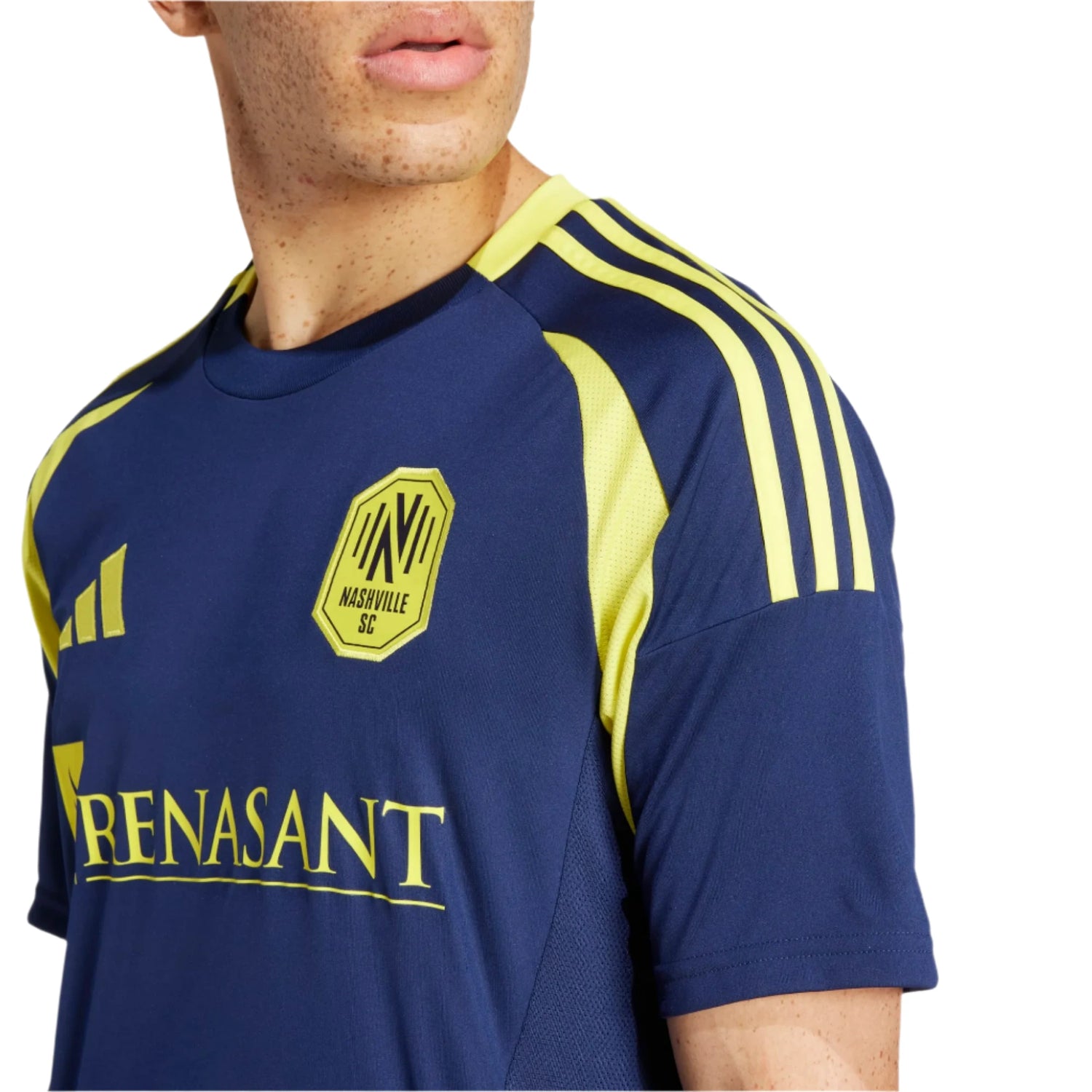 adidas 2024-25 Nashville SC Men's Stadium Away Jersey (Detail 1)