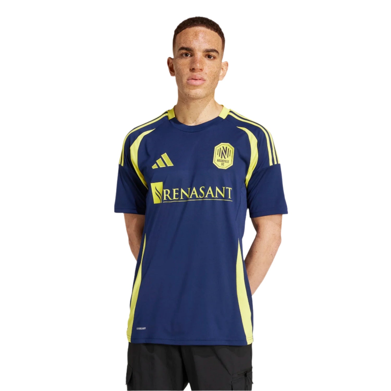 adidas 2024-25 Nashville SC Men's Stadium Away Jersey (Model - Front)