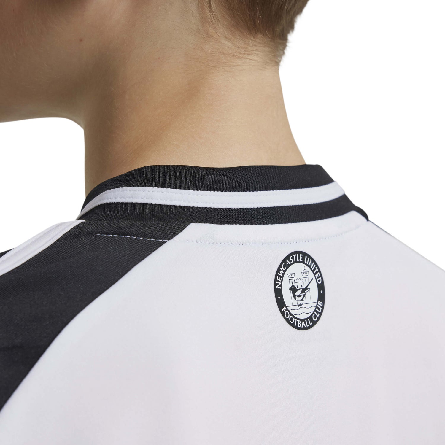 adidas 2024-25 Newcastle Youth Stadium Home Jersey (Detail 2)