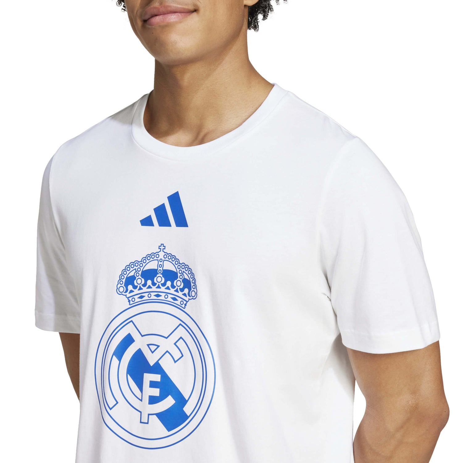 adidas 2024-25 Real Madrid Men's DNA Graphic Tee (Detail 1)