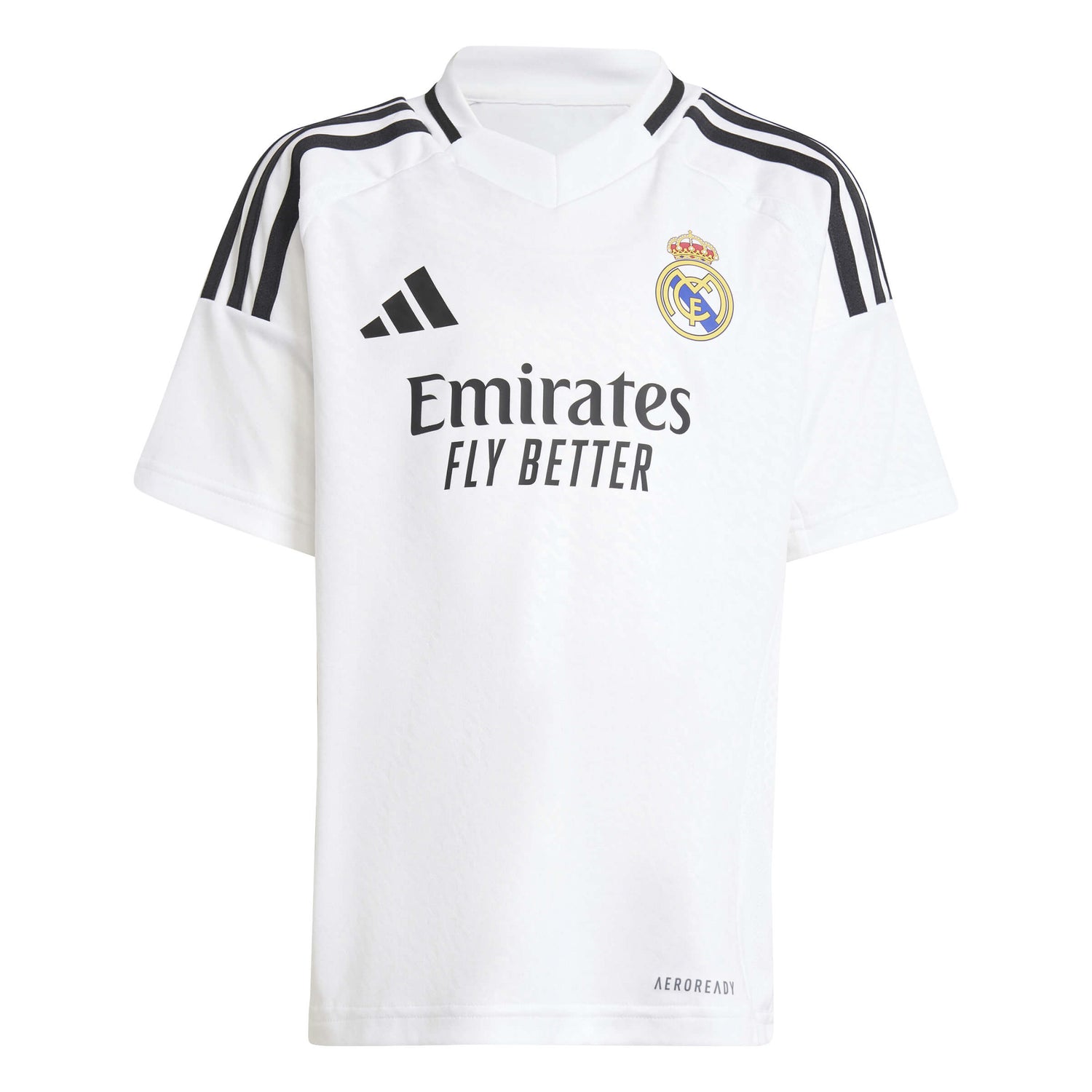 adidas 2024-25 Real Madrid Mini Kit Stadium Home Jersey (Jersey - Front)
