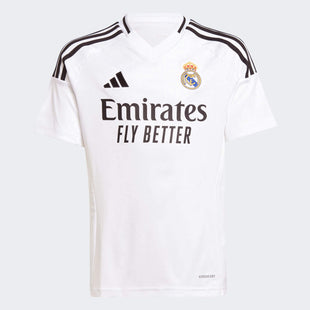 adidas 2024-25 Real Madrid Youth Stadium Home Jersey (Front)