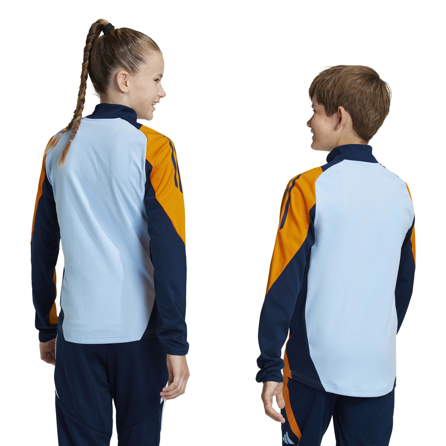 adidas 2024-25 Real Madrid Youth Training Top (Models - Back)