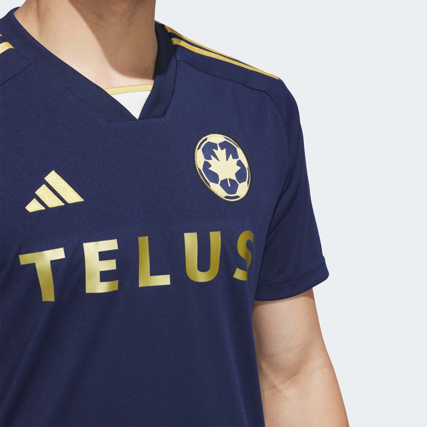 adidas 2024-25 Vancouver Whitecaps Men's Stadium Away Jersey (Detail 1)