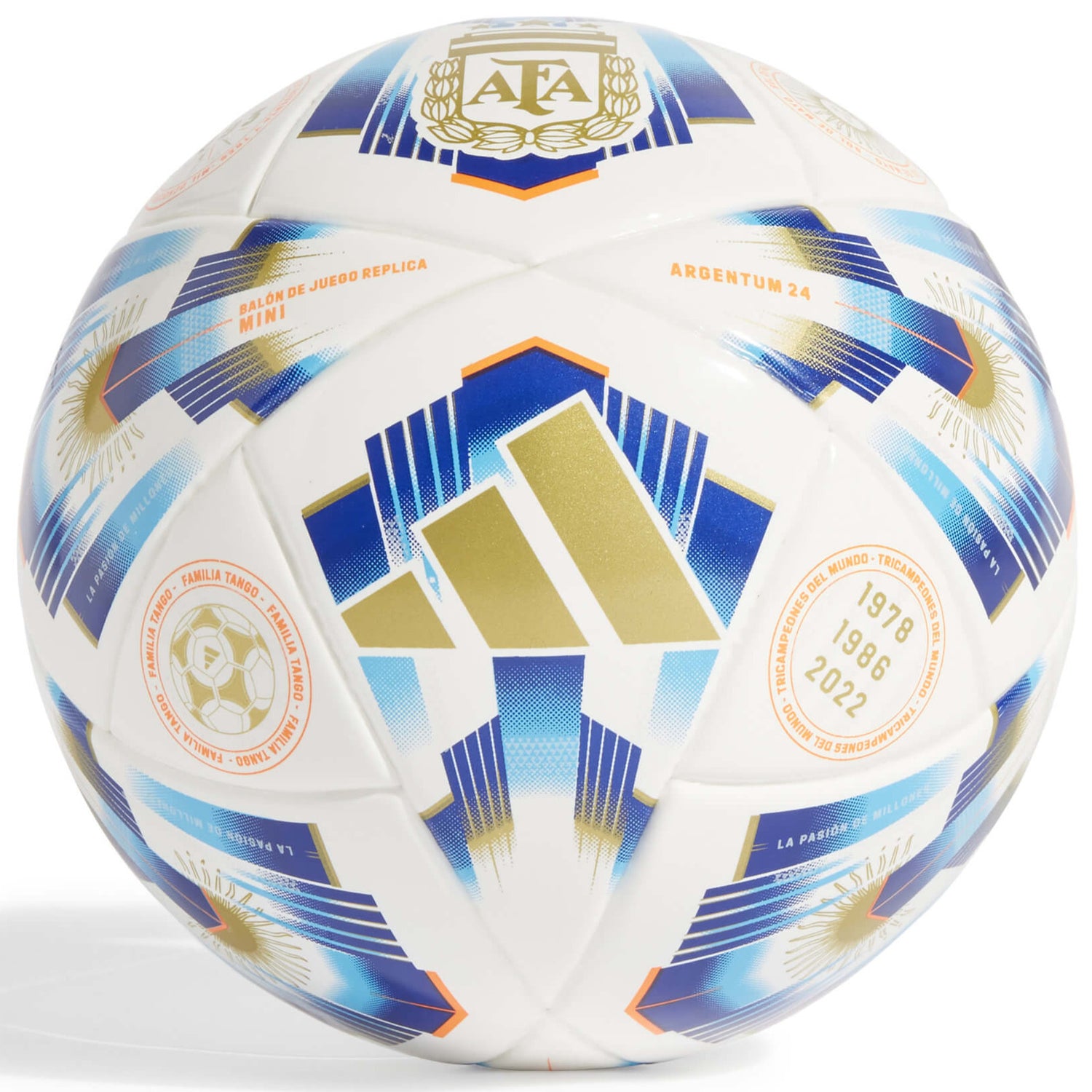 adidas 2024 Argentina Mini Ball (Back)